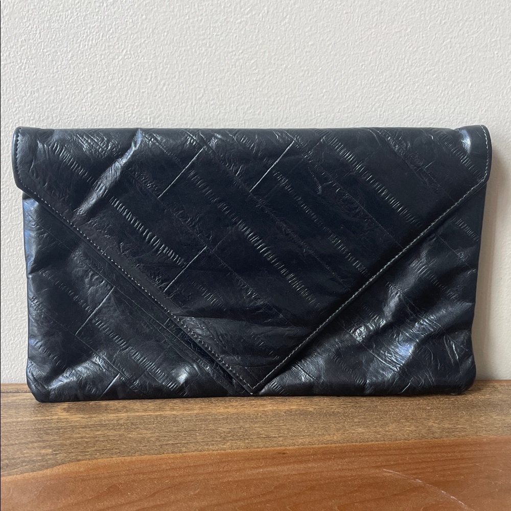 Black Envelope Clutch
